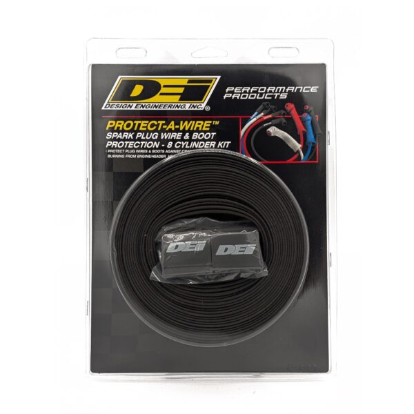 DEI 10612 Protect-A-Wire 8 Cylinder Kit Black 010612