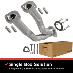 BRExhaust 2000-2000 Jeep Cherokee 4.0L Direct-Fit Front Pipe Kit