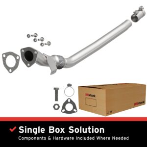 BRExhaust 2005-2008 Audi A4 Quattro 2.0L Direct-Fit Front Pipe Kit