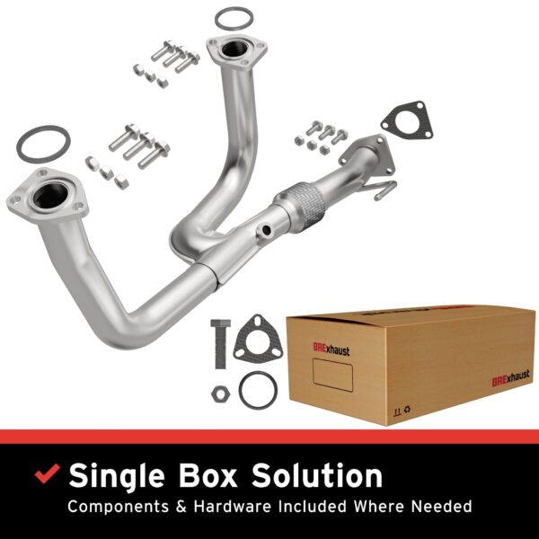 BRExhaust 1999-2004 Honda Odyssey 3.5L Direct-Fit Front Pipe Kit