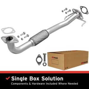 BRExhaust 2002-2004 Mitsubishi Lancer 2.0L Direct-Fit Front Pipe Kit