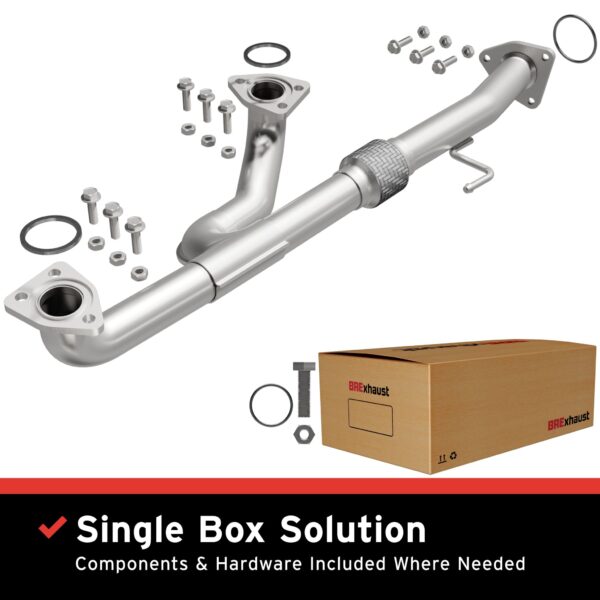 BRExhaust 2005-2010 Honda Odyssey 3.5L Direct-Fit Front Pipe Kit