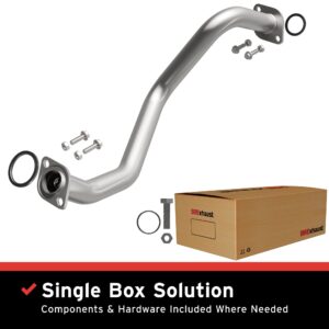 BRExhaust 2006-2012 Toyota RAV4 3.5L Direct-Fit Front Pipe Kit