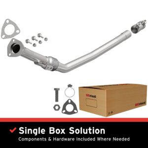 BRExhaust 2004-2005 Audi A4 Quattro 1.8L Direct-Fit Front Pipe Kit