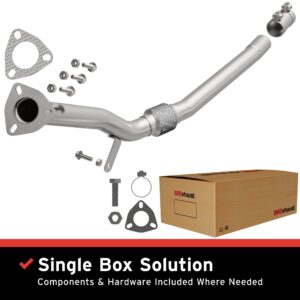 BRExhaust 2002-2005 Audi A4 Quattro 1.8L Direct-Fit Front Pipe Kit
