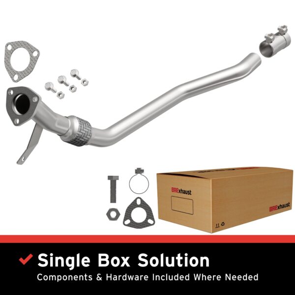 BRExhaust 2005-2008 Audi A4 2.0L Direct-Fit Front Pipe Kit
