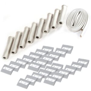 DEI 10702 Protect-A-Boot and Wire Kit Silver 8 Cylinder 010702
