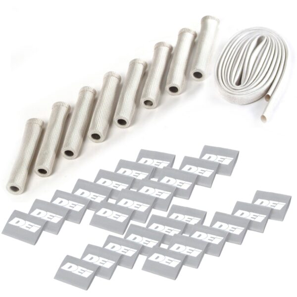 DEI 10702 Protect-A-Boot and Wire Kit Silver 8 Cylinder 010702