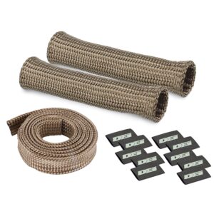 DEI 10704 Titanium Protect-A-Boot and Wire Kit 2 Cylinder 010704
