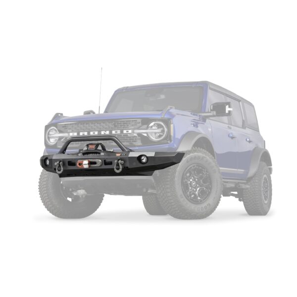 ELITE FRONT BUMPER BRONCO WITH GRILLE GUARD