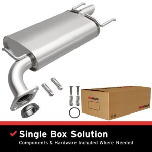 BRExhaust 2012-2017 Toyota Camry 2.5L Direct-Fit Muffler Kit
