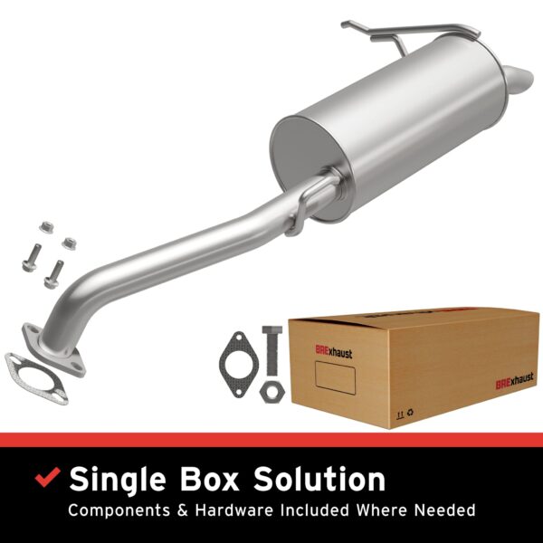 BRExhaust 2011-2016 Hyundai Elantra 1.8L Direct-Fit Muffler Kit