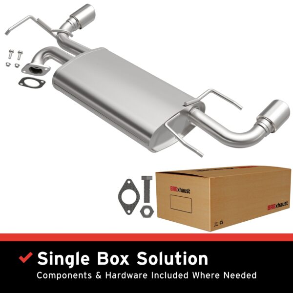 BRExhaust 2003-2007 Nissan Murano 3.5L Direct-Fit Muffler Kit