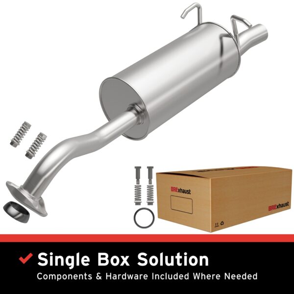 BRExhaust 2007-2009 Honda CR-V 2.4L Direct-Fit Muffler Kit