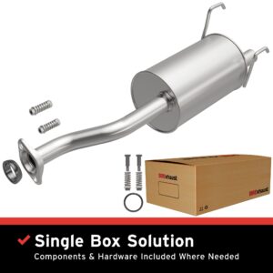 BRExhaust 1992-2000 Honda Civic Direct-Fit Muffler Kit