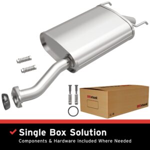 BRExhaust 2007-2008 Honda Fit 1.5L Direct-Fit Muffler Kit