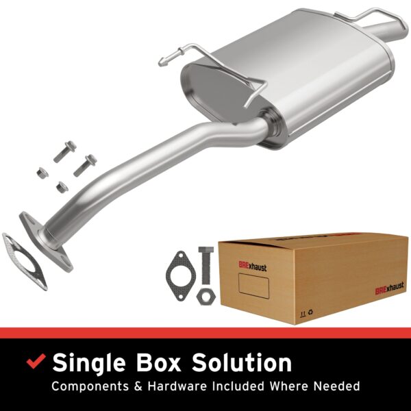 BRExhaust 2000-2005 Hyundai Accent Direct-Fit Muffler Kit
