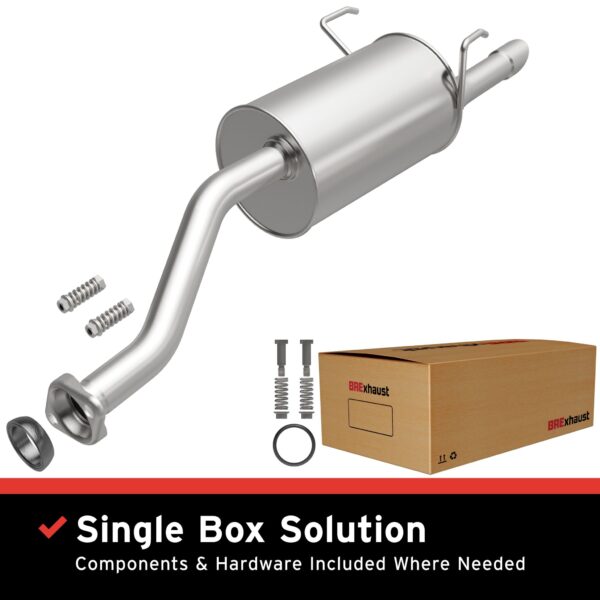 BRExhaust 2001-2005 Honda Civic 1.7L Direct-Fit Muffler Kit