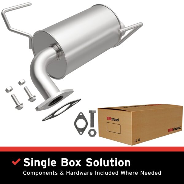 BRExhaust 2014-2018 Subaru Forester 2.5L Direct-Fit Muffler Kit