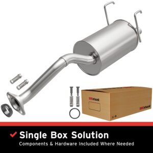 BRExhaust 1993-1995 Honda Civic del Sol 1.5L Direct-Fit Muffler Kit