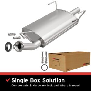 BRExhaust 2002-2006 Nissan Sentra 2.5L Direct-Fit Muffler Kit
