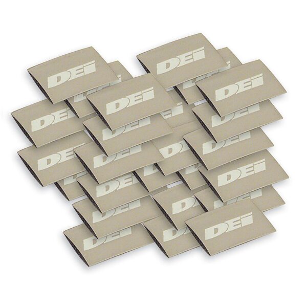 DEI 10801 Spark Plug Wire / Boot Shrink Tubes 12mm x 1.5" Gray 010801