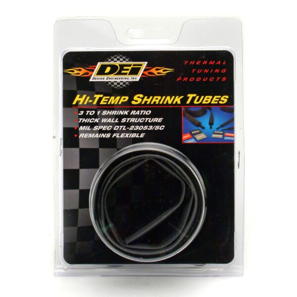 DEI 10836 Hi-Temp Shrink Tubes 9mm/12mm/18mm/24mm x 24" 010836