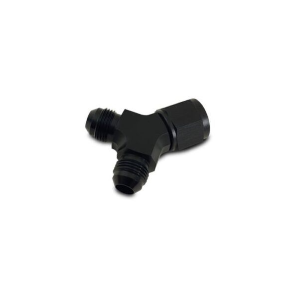 90 Degree Y Adapter, Female Size: -10 AN; Dual Male Size: -8 AN