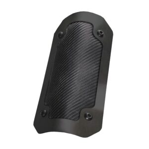 DEI 10927 Onyx Series Exhaust Heat Shield 4 in. x 8 in. Semi-Flexible Double Black 010927