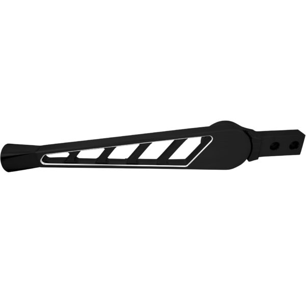 Adjustable Billet Shift Lever; Bolt On; Black Onyx; 8"