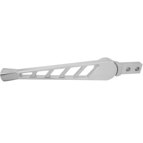 Adjustable Billet Shift Lever; Bolt On; Clearcoat; 10"