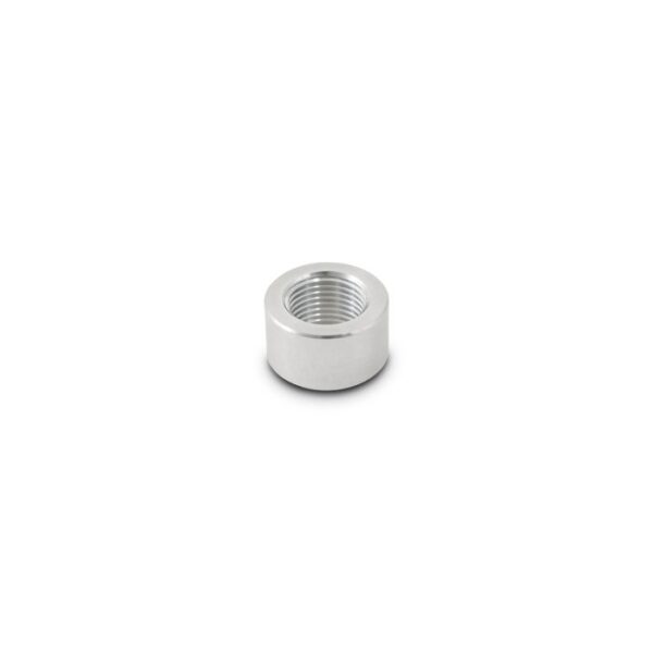 Female 1/8"-27 NPT Aluminum Weld Bung (3/4" OD)