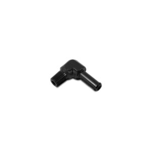 Male NPT to Hose Barb Adapter, 90 Degree; NPT Size: 1/8" Hose Size: 1/4"