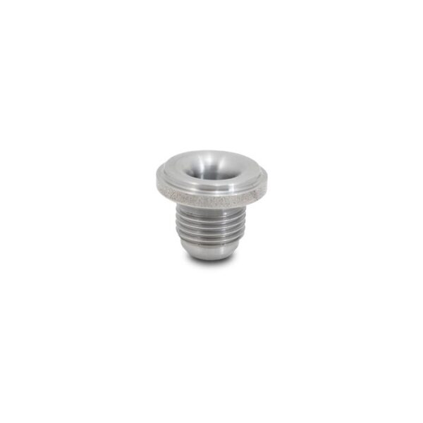 Male -12AN Steel Weld Bung (1-1/16-12 SAE Thread; 1-3/8" Flange OD)