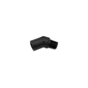 45 Degree Female to Male Pipe Adapter Fitting; Size: 1/4" NPT