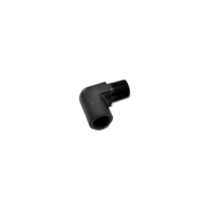 90 Degree Female to Male Pipe Adapter Fitting; Size: 3/8" NPT