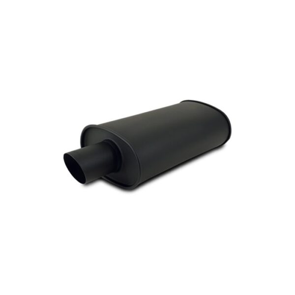 STREETPOWER FLAT BLACK Oval Muffler