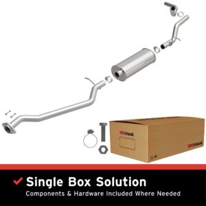 BRExhaust Stainless Steel Direct-Fit Replacement Exhaust System 116-0509