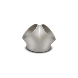 Cast 2-in-1 Y Collector; 3" Inlet; 2.5" x 2.5" Outlet