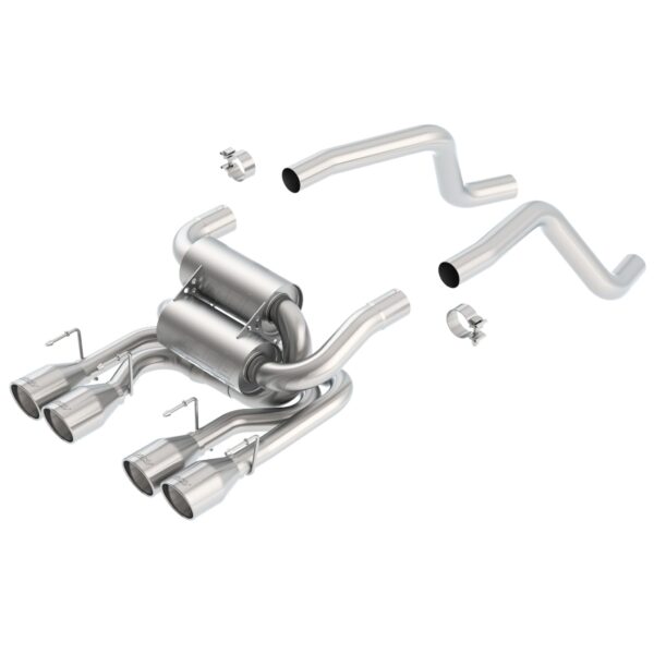 2005-2008 Chevrolet Corvette C6 Axle-Back Exhaust System S-Type Classic