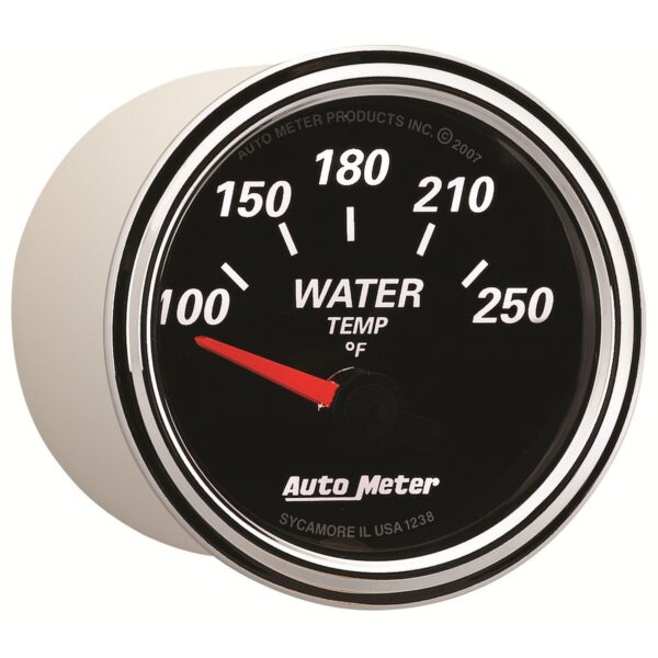 2-1/16 in. WATER TEMPERATURE, 100-250 Fahrenheit, DESIGNER BLACK II