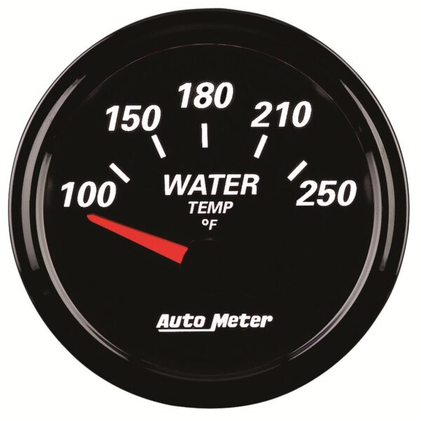 2-1/16 in. WATER TEMPERATURE, 100-250 Fahrenheit, DESIGNER BLACK II