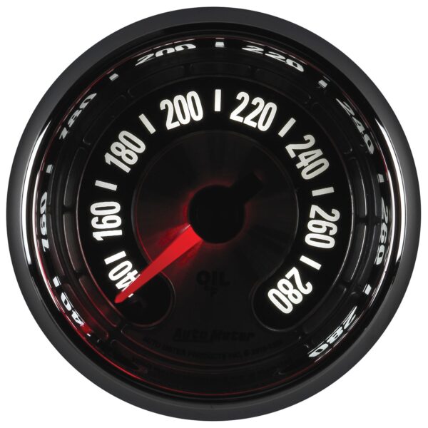 2-1/16 in. OIL PRESSURE, 140-280 Fahrenheit, AMERICAN MUSCLE