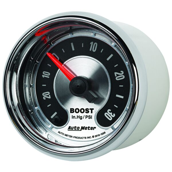 2-1/16 in. BOOST/VACUUM, 30 IN HG/30 PSI, AMERICAN MUSCLE