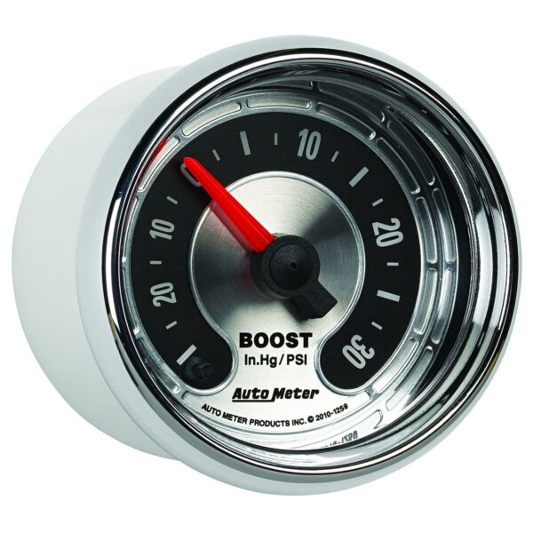 2-1/16 in. BOOST/VACUUM, 30 IN HG/30 PSI, AMERICAN MUSCLE