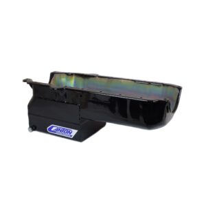 Canton 13-080TBLK Oil Pan Small Block Chevy 1986 and Newer Drag Race Pan