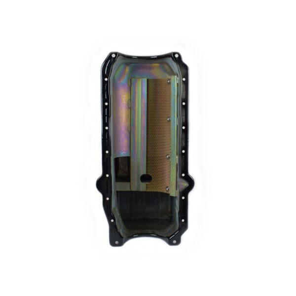 Canton 13-080TBLK Oil Pan Small Block Chevy 1986 and Newer Drag Race Pan