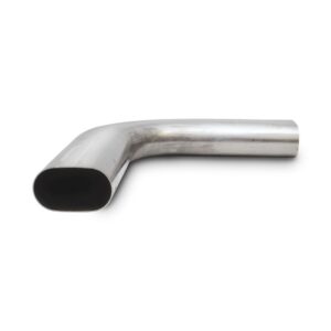 90 Degree (horizontal) Oval Mandrel Bend, 3"