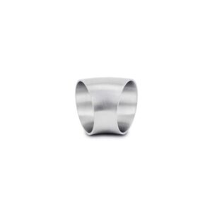 45 Degree Brushed Mandrel Bend, 1.50" Outer Diameter