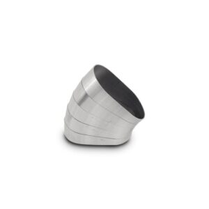 45 Degree Horizontal Plane Oval Pie Cuts, Nominal Tube Size: 3"